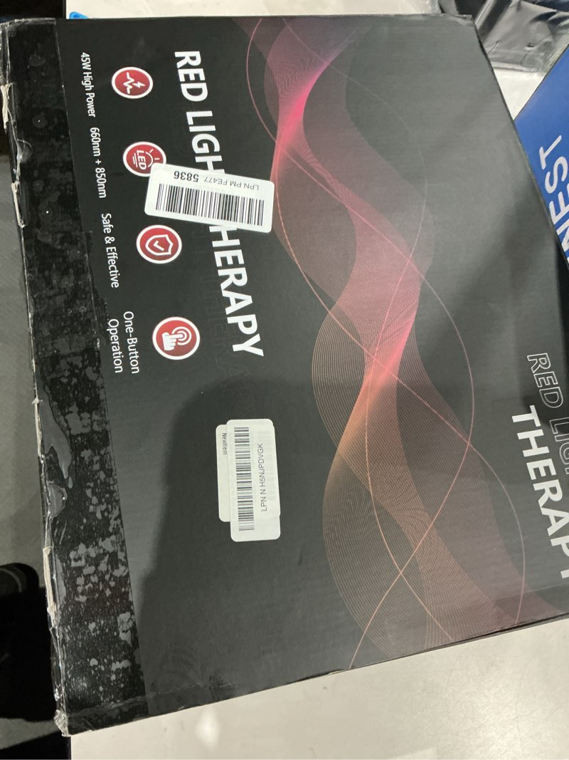 Condition photo showing New/Like New for Red Light Therapy for Body, 940nm Red Light Therapy Lamp with Adjustable Stand, Infrared Light Therapy for Body, 660nm Red Light Lamp&850nm Redlight Therapy Device for Body Head Pet 59cm