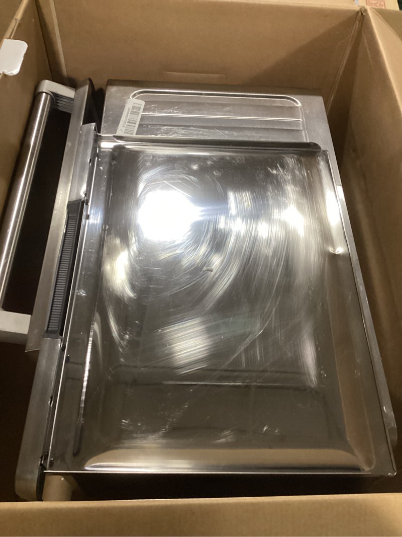Condition photo showing As Is for Breville BOV900BSS Smart Oven Air Fryer Pro and Convection Oven, Brushed Stainless Steel