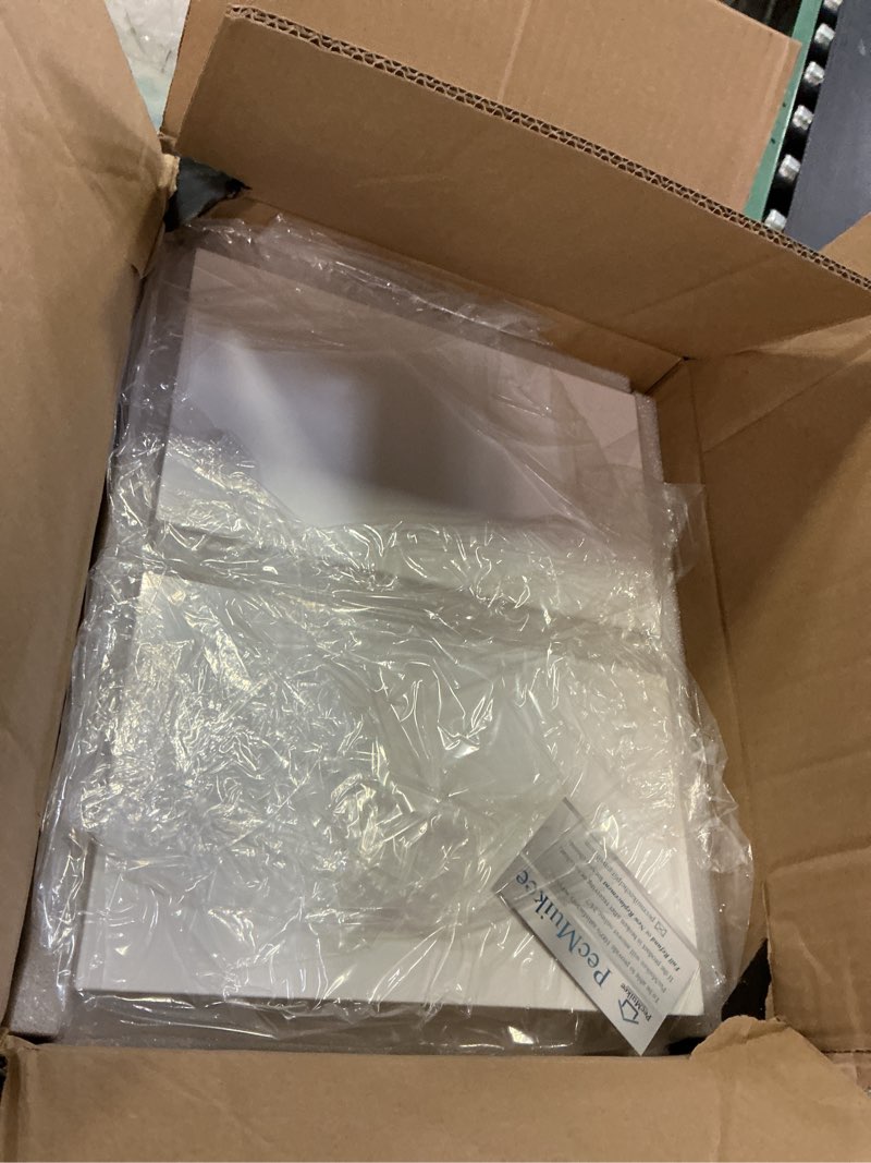 Condition photo showing New/Like New for pecmuikee buffet risers, food risers for buffet table, display stand shelf for catering dessert collectibles jewelry figures show, acrylic cube display nesting risers with hollow bottoms 6pcs 8"9"10" (8,9,10)"-2 set