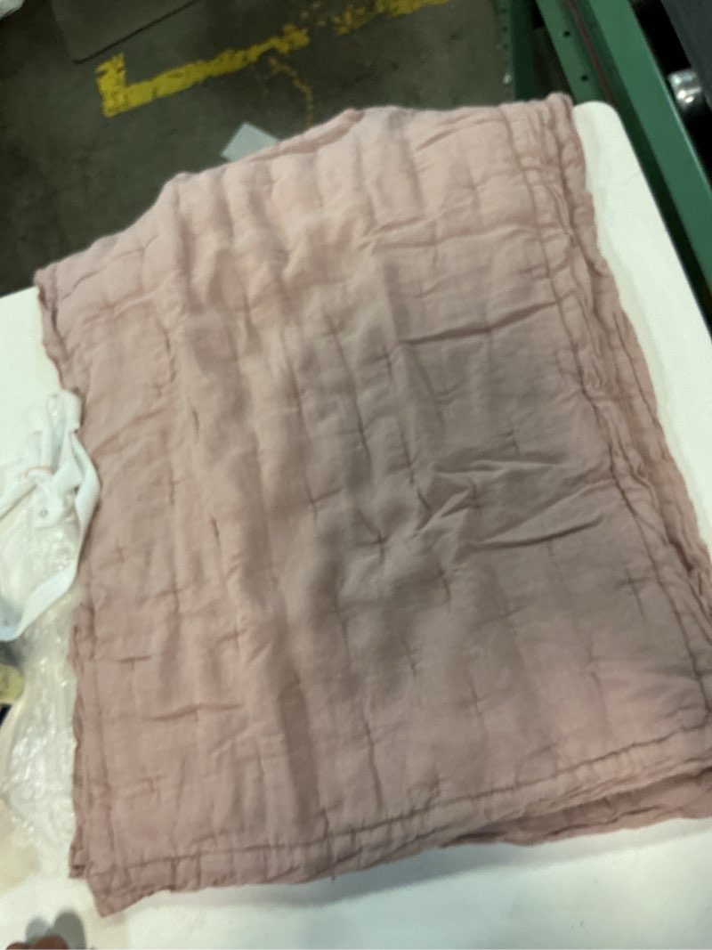 Condition photo showing Good Condition for ( 2 pieces )bamboo dream quilted euro sham color: soft blush color: soft blush color: soft blush color: soft blush color: soft blush size: euro