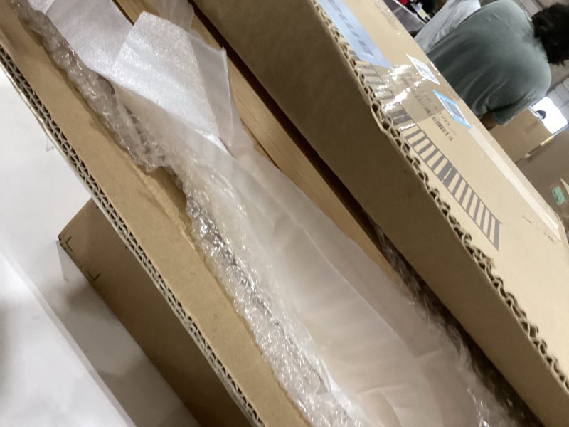 Dog Gates Wooden Pet Gate Freestanding Dog Fence for The House,Collapsible Wood Dog Gates for Stairs,Indoor Dog Gate for Doorways,House Pet Gate for Dogs,23.6"" Height-4 Panels, Burlywood