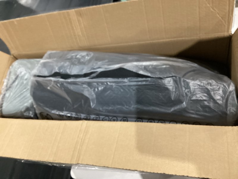Condition photo showing Good Condition for kocaso full body massage mat with heat, electric massage mat chair pad back/neck/foot massager, detachable lumbar& head pillow w/ 2 earplugs-vibration & kneading for stress relief/gift 76.38x20.47x5.9 inch gray