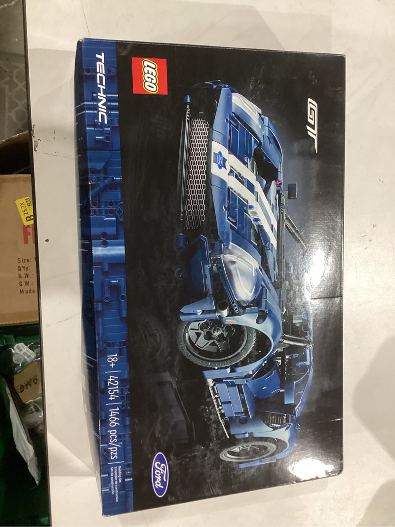 Condition photo showing Good Condition for LEGO Technic 2022 Ford GT 42154 Car Model Kit for Adults to Build, Collectible Set, 1:12 Scale Supercar with Authentic Features, Gift Idea That Fuels Creativity and Imagination