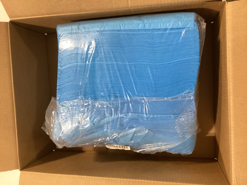 Condition photo showing Good Condition for 100Pcs Disposable Massage Table Sheets 31" x 71" Non-Woven Fabric Disposable Bed Sheets SPA Bed Cover Breathable Oil-Waterproof Sheets for Travel Spa Tatto Hotel Salon (Blue)