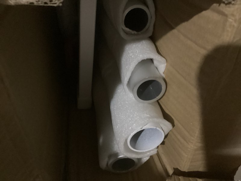 Condition photo showing New/Like New for vevor floor-to-ceiling transfer pole, tension mounted bathroom grab bar with anti-slip curve handle, 300 lbs capacity security pole for elderly, ideal senior safety pole for 7-10 ft ceilings, white