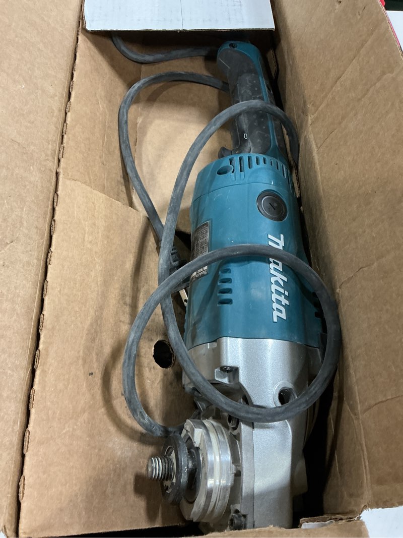 Condition photo showing As Is for Makita GA7021 7" Angle Grinder, with AC/DC Switch