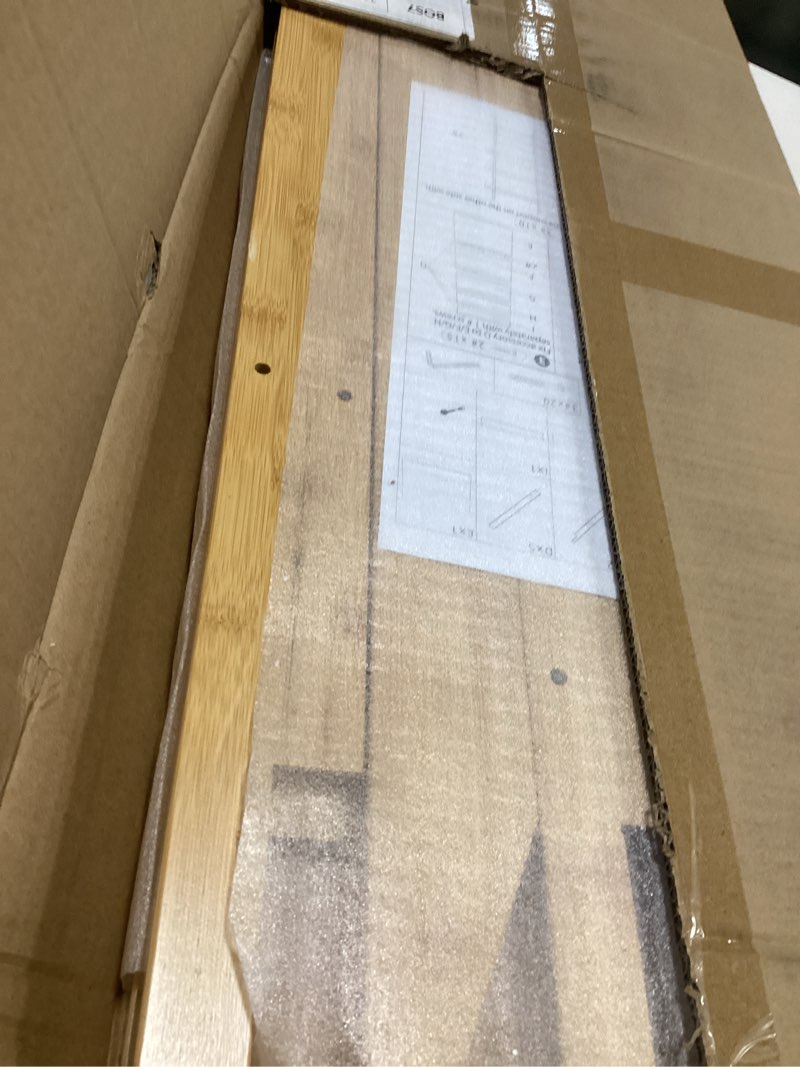 Condition photo showing Good Condition for Ladder Shelf, 5-Tier Leaning Shelf, Free Standing Organizer Storage Shelves, Storage Rack Shelf for Office, Living Room, Nature