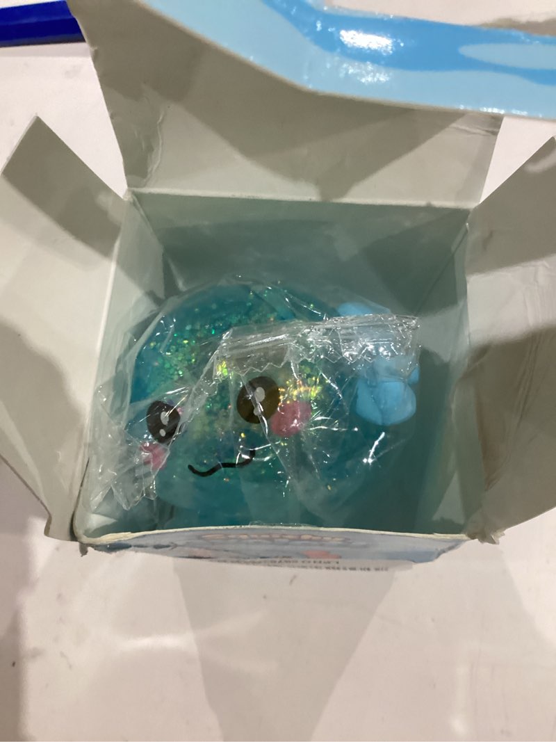 Condition photo showing Good Condition for axolotl squishy stress ball, soft tpr slow rising squeeze toy, cute axolotl fidget toy for stress relief, anxiety calming sensory toy for kids adults(blue lie axolotl)