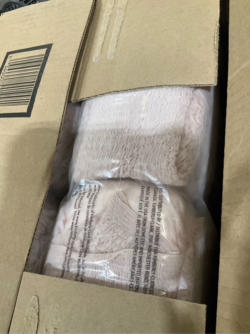 Condition photo showing New/Like New for depend fresh protection adult incontinence & postpartum underwear for women - maximum absorbency - xl - blush - 68ct