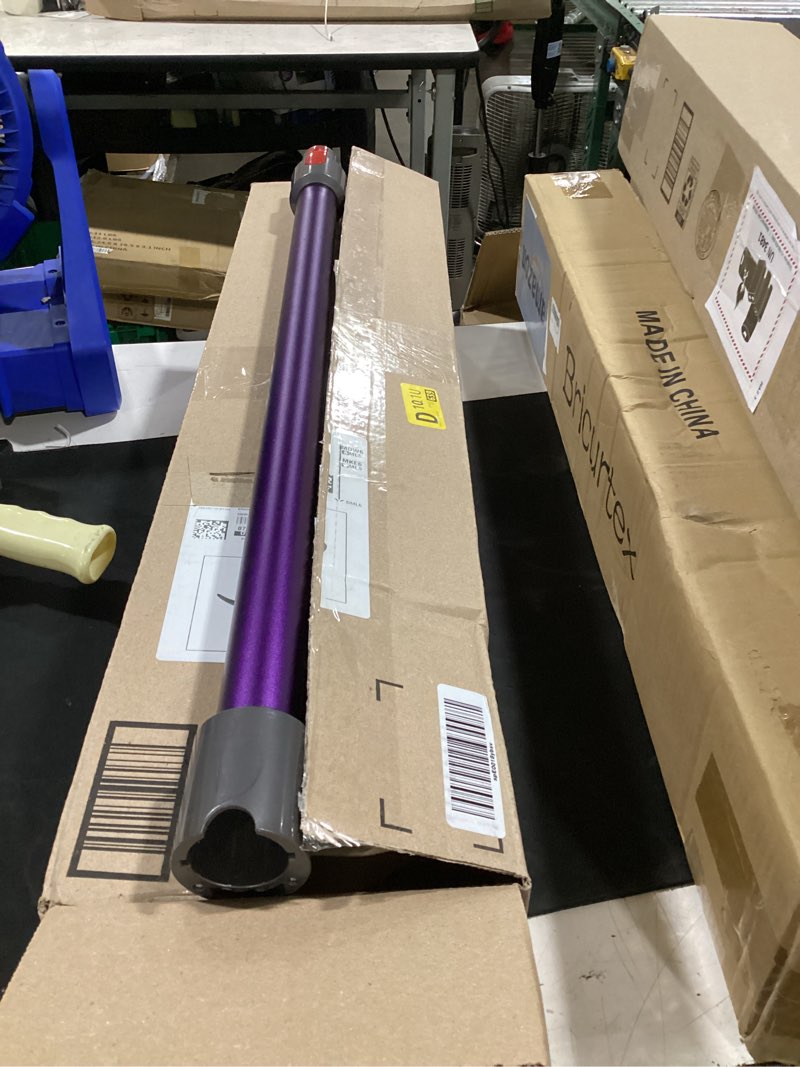 Condition photo showing Good Condition for extension wand replacement for dyson v15 v15s v11 v15 v10 v8 v7 detect absolute cyclone,quick release rigid stick tube rod 28.5 inch(not for slim) purple