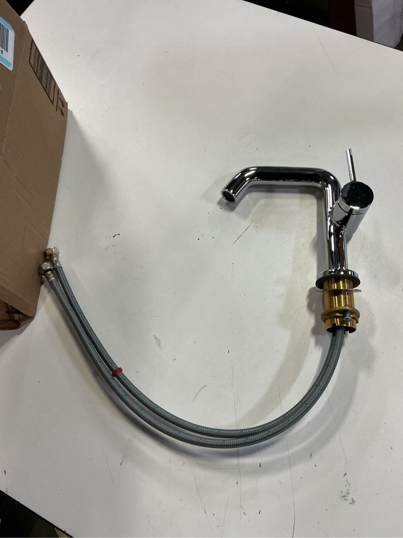 Condition photo showing Good Condition for hansgrohe Tecturis S -Handle -Hole 6-inch Tall Bathroom Sink Faucet in Chrome, 73321001