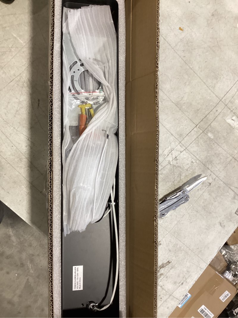 360° Rotate LED Dimmable Bathroom Vanity Light Fixtures, 1600LM Acrylic Matte Black Vanity Lights fo