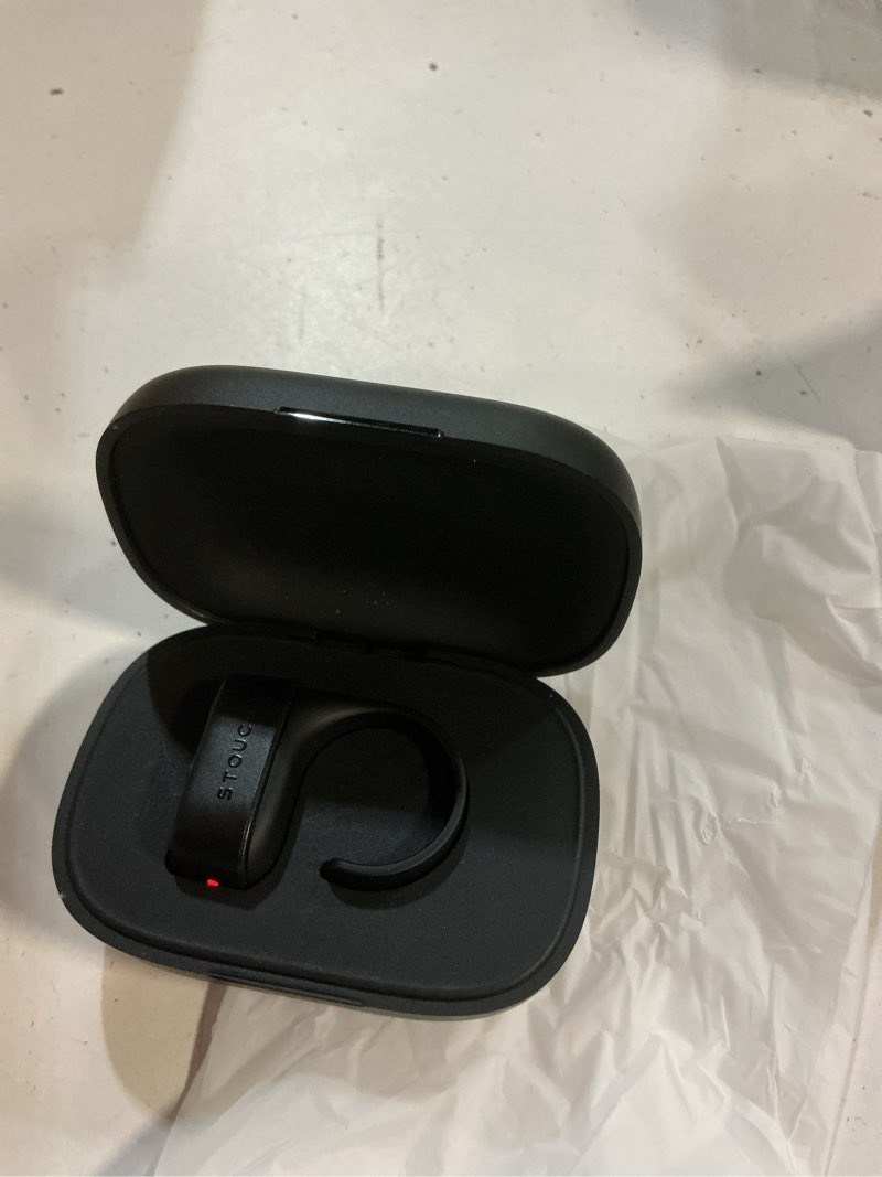 Condition photo showing New/Like New for upgraded scrolling ring for tiktok, rock-solid connection, 100hrs battery, comfort wear fingertip wireless bluetooth remote control, compatible with iphone, ipad and android phones/tablet