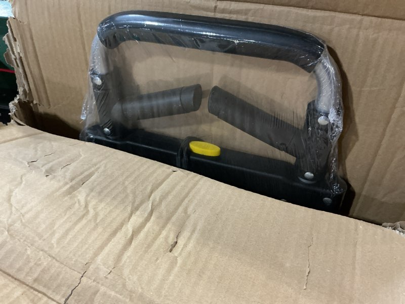 Condition photo showing Good Condition for folding hand truck dolly cart,340lb capacity portable aluminum dolly cart with telescoping handle and 7 inch rubber wheels for moving,shopping,travel,office use