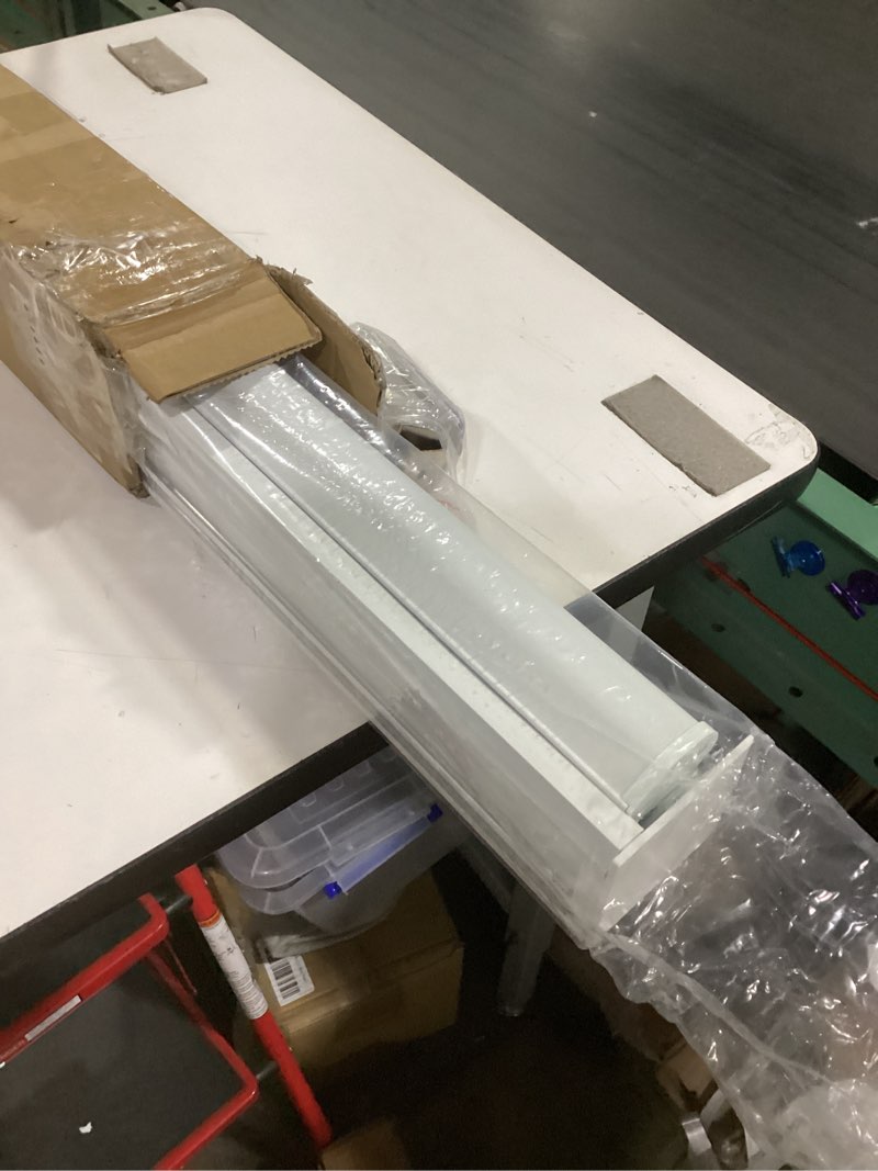 Condition photo showing New/Like New for persilux cordless zebra blinds for windows free-stop roller windows shades (35" w x 64" h, white) dual layer light control for day and night, light filtering sheer shades for home, bedroom 35"w x 64"h white