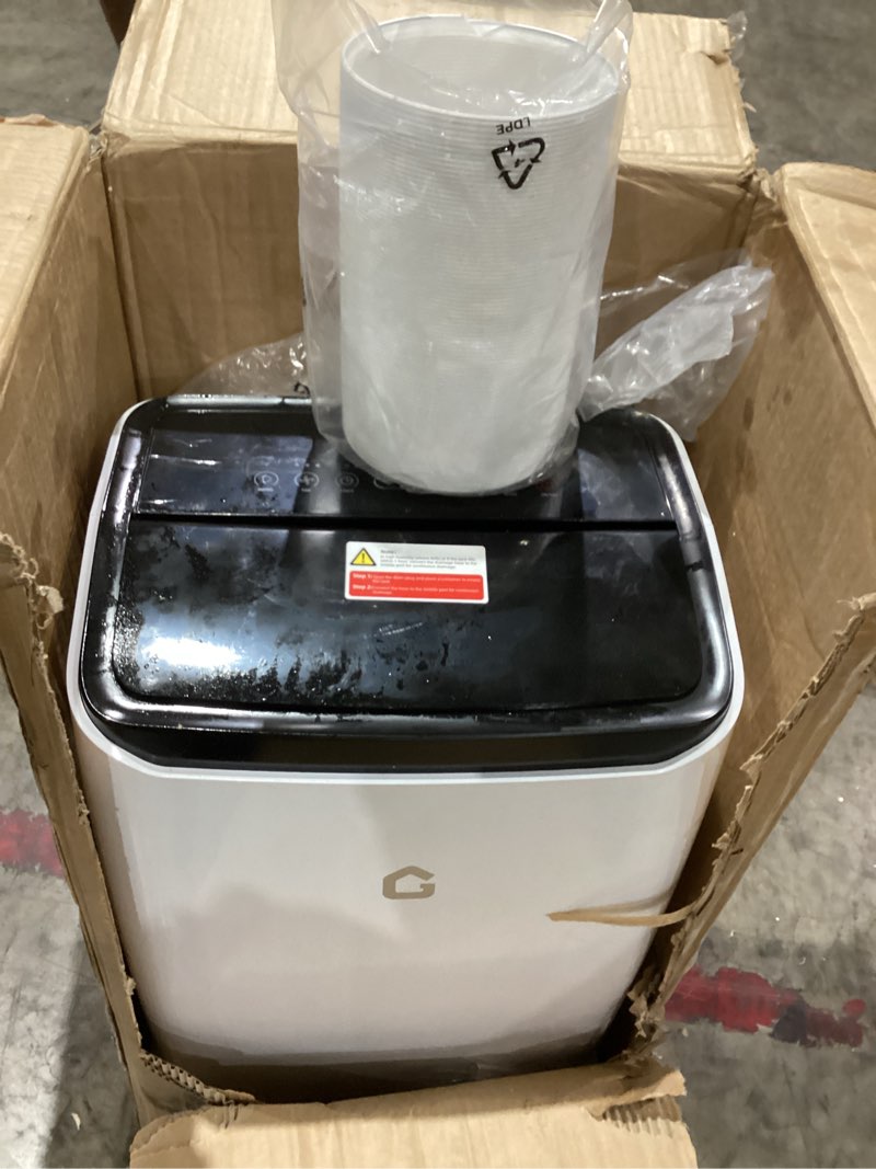 Condition photo showing As Is for portable air conditioner cf14 14000 btu/*a ashrae 128-2001 test standard customer return 2d 9200 ???/?** standard