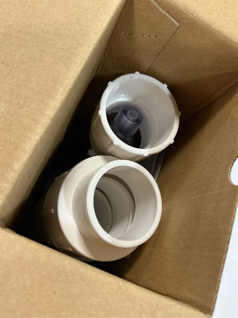 Condition photo showing As Is for H2O PRO Spindown Sediment Water Filter for Well and Irrigation Pump Systems (Clear and Reusable) Fits 1" and 1-1/2" Pipe, Includes Adapters 148127