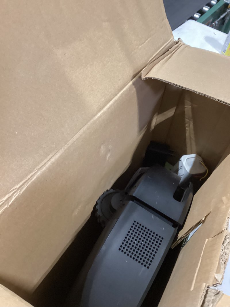 Condition photo showing As Is for irobot roomba 205 dustcompactor vac robot vacuum - compacts dirt inside, no emptying for 60 days, space saving, no dock needed, bagless, intense power-lifting suction, lidar navigation, multi-surface