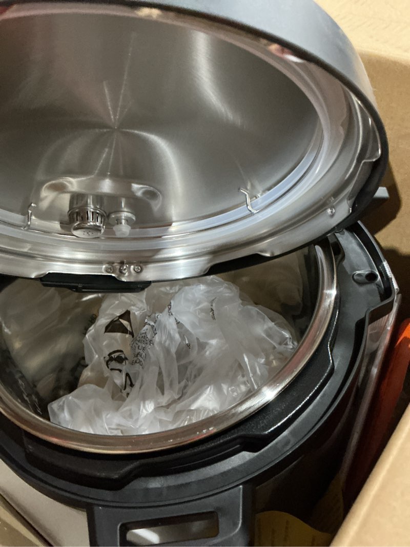 Condition photo showing Good Condition for instant pot duo 7-in-1 electric pressure cooker, slow cooker, rice cooker, steamer, sauté, yogurt maker, warmer & sterilizer, includes app with over 800 recipes, stainless steel, 8 quart 8 quarts