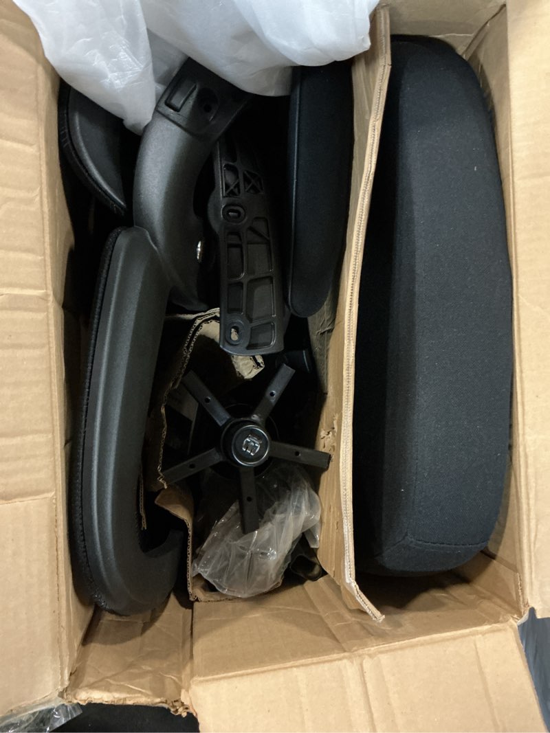 Condition photo showing As Is for TRALT Office Chair - Ergonomic Desk Chair with Adjustable Lumbar Support, Mesh Computer Chair, Executive Chairs for Home Office Comfortable Lumbar Support (Black)