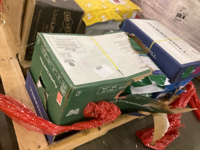 Condition photo showing As Is for Hammermill Printer Paper, 20 lb Copy Paper, 8.5 x 11 - 10 Ream (5,000 Sheets) - 92 Bright, Made in the USA