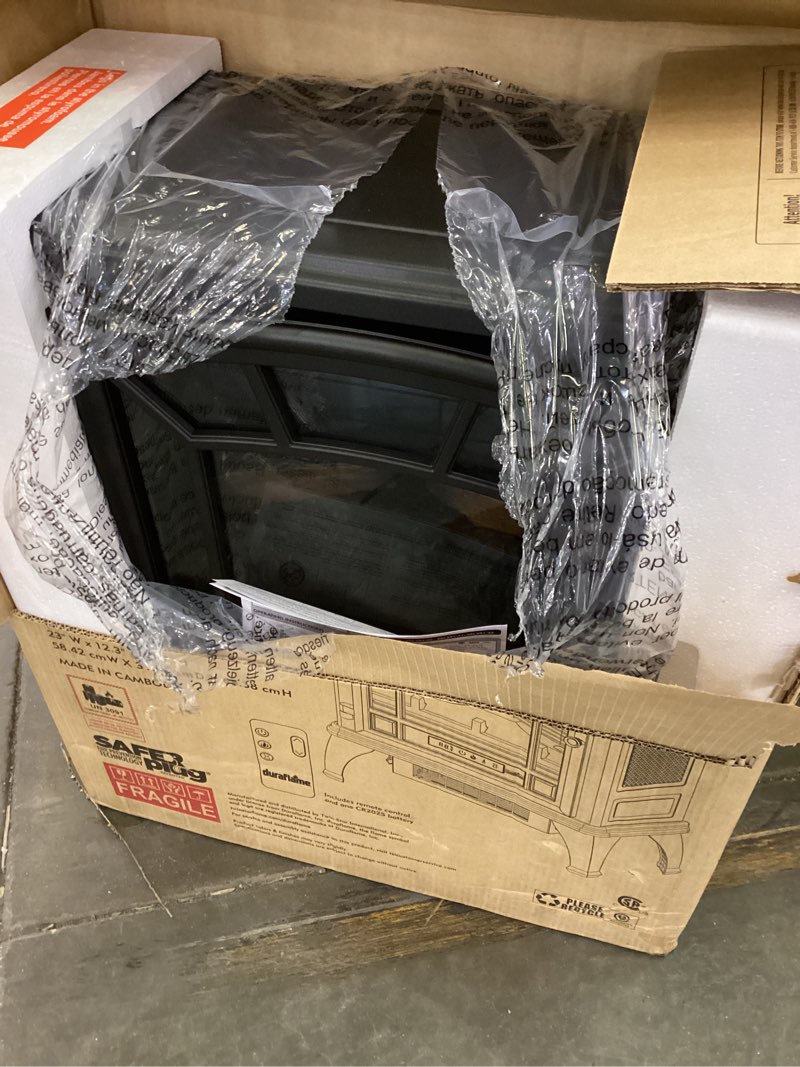 Condition photo showing New/Like New for duraflame Infrared Quartz Electiric Stove Heater - DFI-591-01 - Black