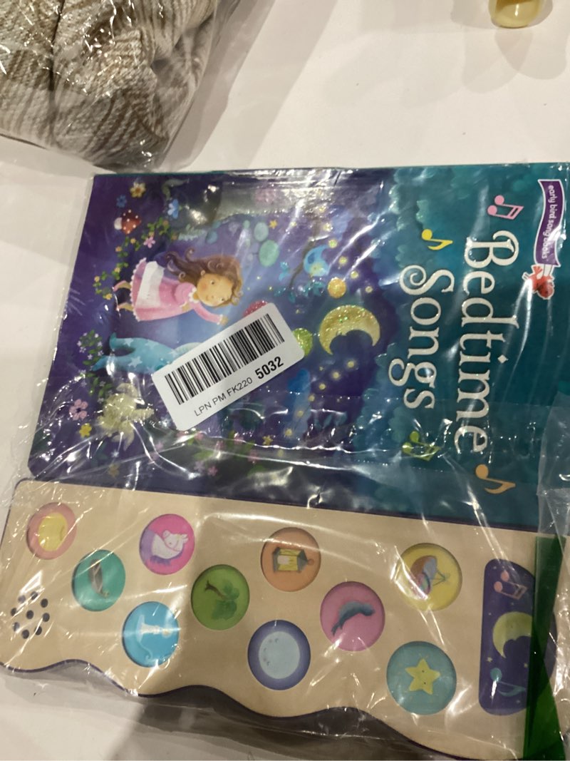 Condition photo showing As Is for Bedtime Songs: 11-Button Interactive Children's Sound Board Book