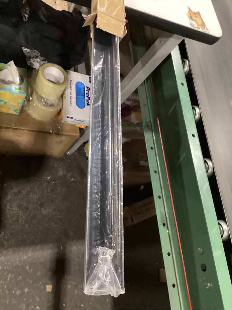 Condition photo showing New/Like New for Bliwans Light Blocking Strips for Window Shades and Blinds, 100% Blackout PVC Side Tracks Light Blocker for Blinds, Window Light Blocker for Bedroom(White, 58", 2PCS) White-2pcs 2PCS