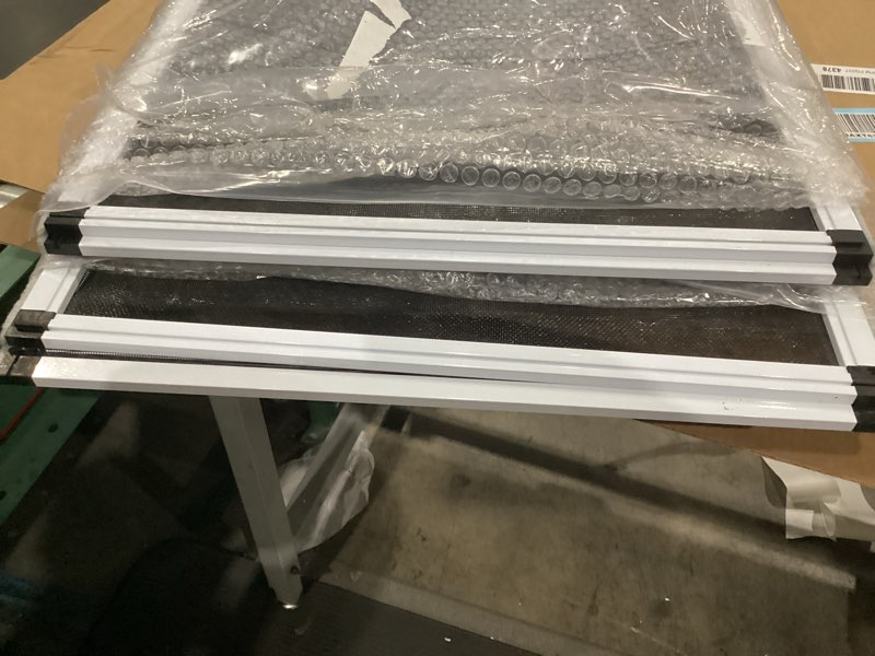 Condition photo showing Good Condition for expandable window screen, 2 pack adjustable window screen(18" h x 25" - 49" w) - large replacement window screens with frame, durable replacement screen for window 2 packs?18" h x 25" - 49" w?
