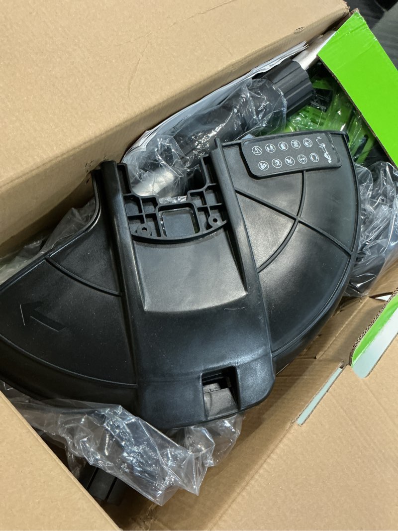 Condition photo showing Good Condition for varsk 12 inch 20v cordless weed wacker with automatic line feed, 2 in 1 string trimmer and edger, includes 2 x 2.0ah batteries/1 x charger/6 x replacement spools, weed eater for lawn, garden, etc