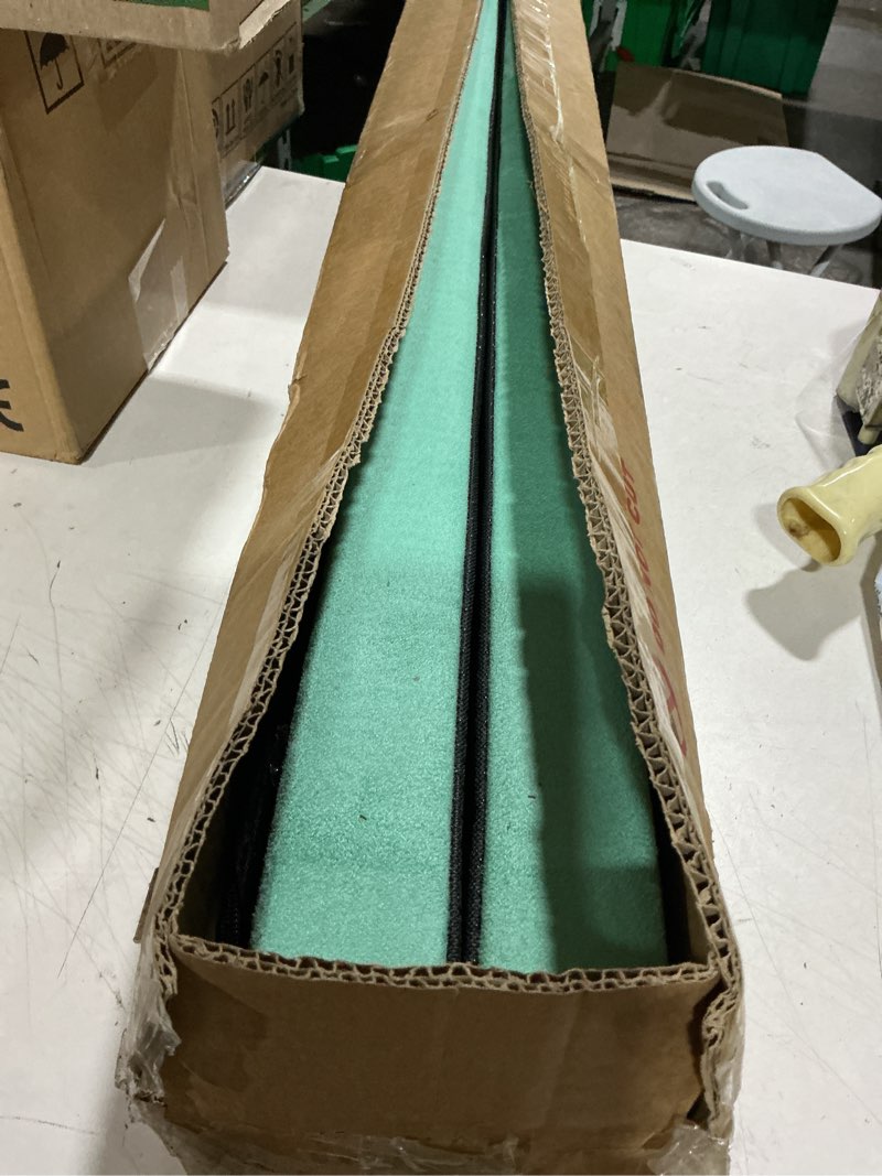 Condition photo showing As Is for fc funcheer 8ft folding balance beam -gymnastics floor beam -gymnastics equipment for kids,wood core- anti-slip bottom and carrying bag for home teal