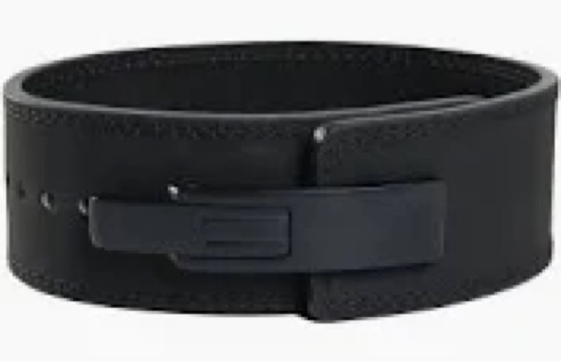 (Size M)Locking Weight Lifting Belt for Men Gym Belt for Powerlifting Deadlift Belt with 4 Inch Neoprene Metal Buckle Back Support Weightlifting Belt Women