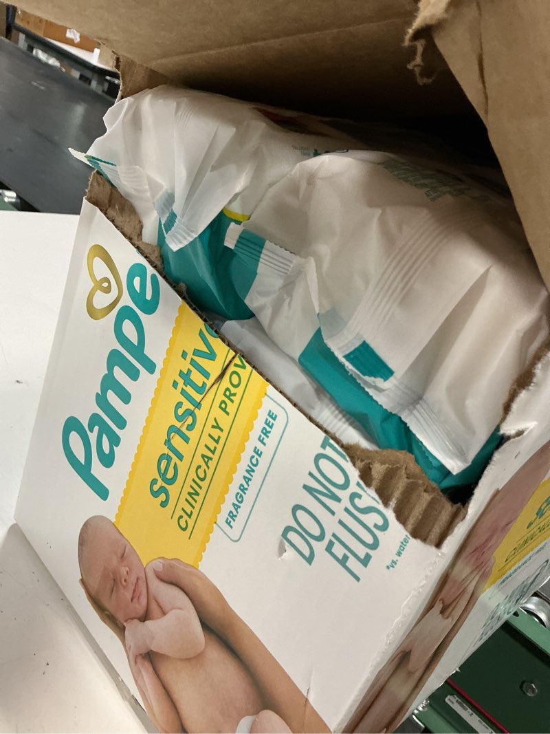 Condition photo showing New/Like New for pampers baby wipes - sens - 1344ct