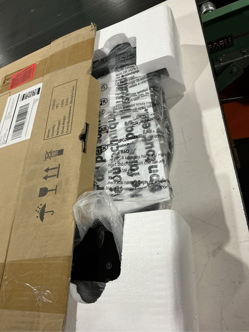 Condition photo showing Good Condition for noxton 110v electric cooktop 2 burners, 12 inch electric stove,counter top burner & built-in ceramic stovetop, sensor touch control timer, child safety lock, high temperature warning 110v / sensor touch / black
