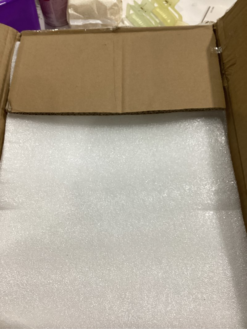 Condition photo showing Good Condition for Extra Large Buffet Risers Set, 10" 12" 14" White Acrylic Food Risers for Buffet Table, Display Stand Shelf with Hollow Bottoms for Catering Dessert Collectibles Jewelry Figures Show (White)