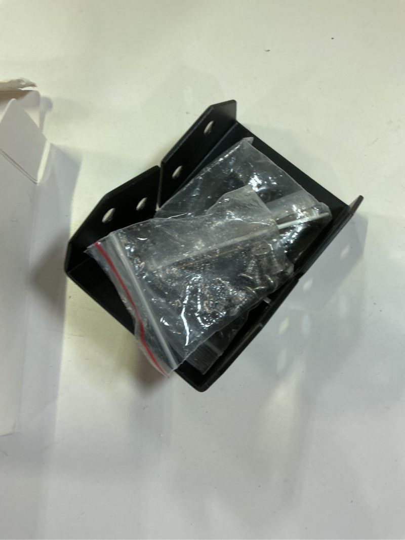 Condition photo showing New/Like New for handrail vertical pivot connector - flat handrail accessories, aluminum handrail connector fitting for rectangular cable railing handrail, stair cable railing system, rg50 horizontal to stair upper sleeve 1