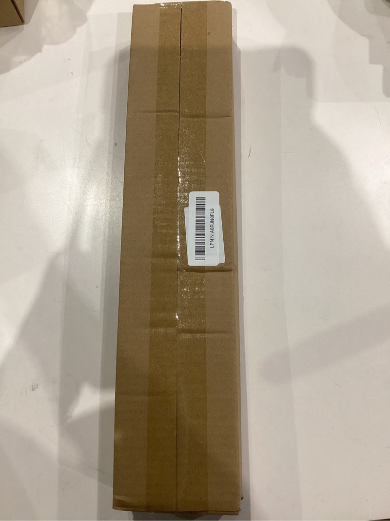 Condition photo showing New/Like New for curtain rods for windows 32-48 inch, 5/8 inch decorative nickel splicing heavy duty metal curtain rod set with brackets 32-46" nickel