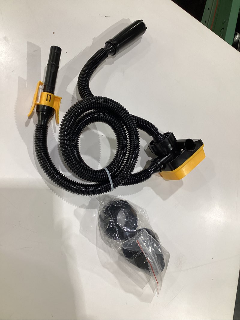 Condition photo showing Good Condition for Cordless Fuel Transfer Pump with Auto-Stop, 3.2 GPM Flow Portable Fuel Pump Compatible with DeWalt 20V & Milwaukee 18V Batteries, with 51'' Hose, 3 Adapters for Diesel, Gasoline(Bare Tool)