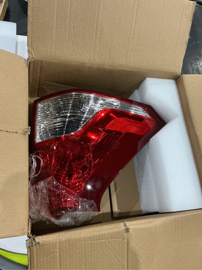 Condition photo showing As Is for huray tail light for honda crv 2012 2013 2014 taillight assembly brake lamp replacement 33550-t0a-h01 driver side (left) 12-14 driver side