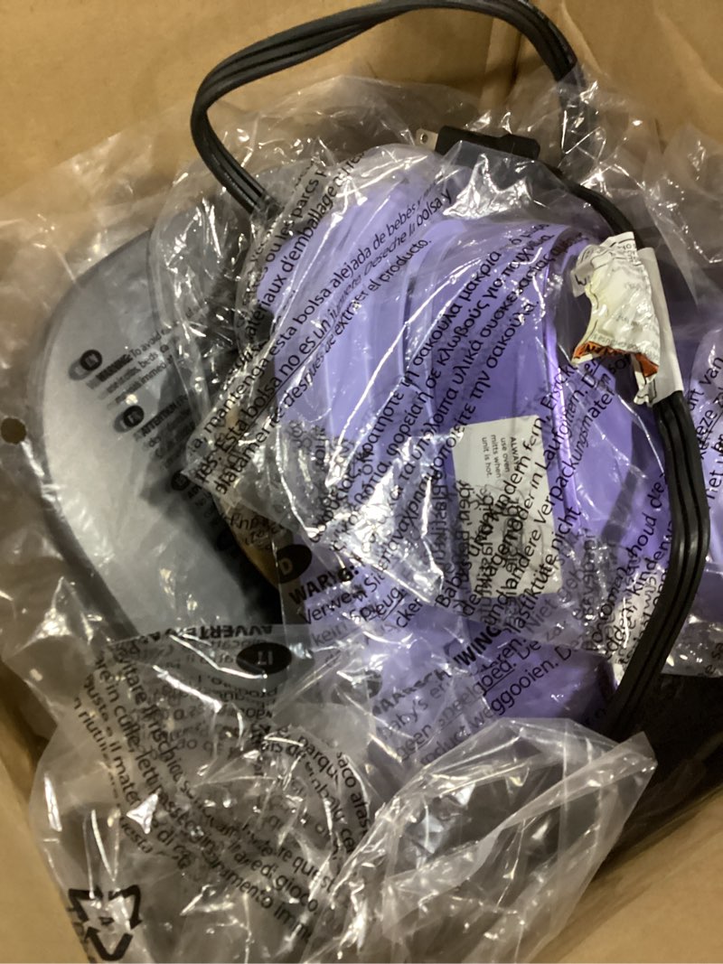 Condition photo showing Good Condition for ninja crispi 4-in-1 glass air fryer | 450°f | non-toxic | 4qt & 6-cup glass containers w/lids | microwave, freezer, dishwasher safe | max crisp, air fry, bake, recrisp | cyberspace gray, fn101gy cyberspace gray 4 qt