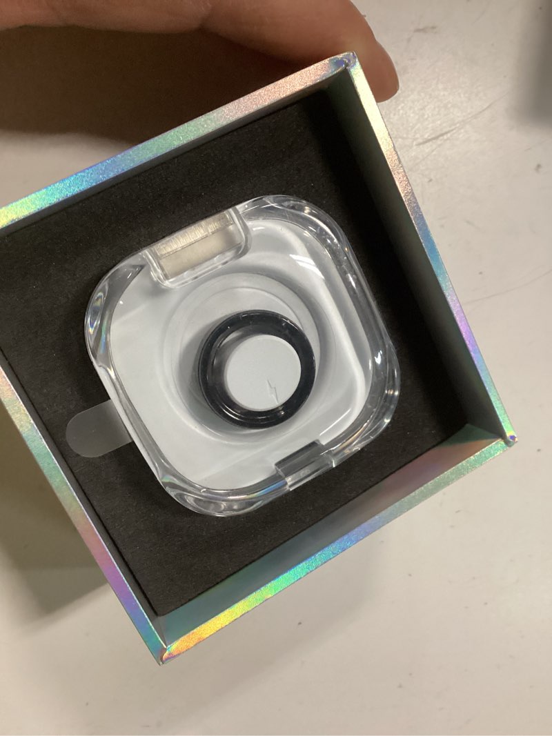 Condition photo showing Good Condition for smart ring for women men, health fitness tracker ring with heart rate/sleep tracker/blood oxygen/hrv/stress/calorie/steps, ip68 waterproof for ios & android, no app fees(black,6#) black 6#
