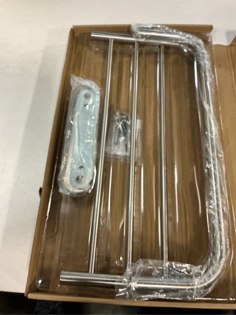 Condition photo showing Good Condition for 18 Inch Bathroom Towel Rack Towel Bar Towel Shelf Brushed Nickel Stainless Steel and Zinc Alloy Wall Mount 1pc for House Lavatory and Hotel Brushed Nickel 18 Inch