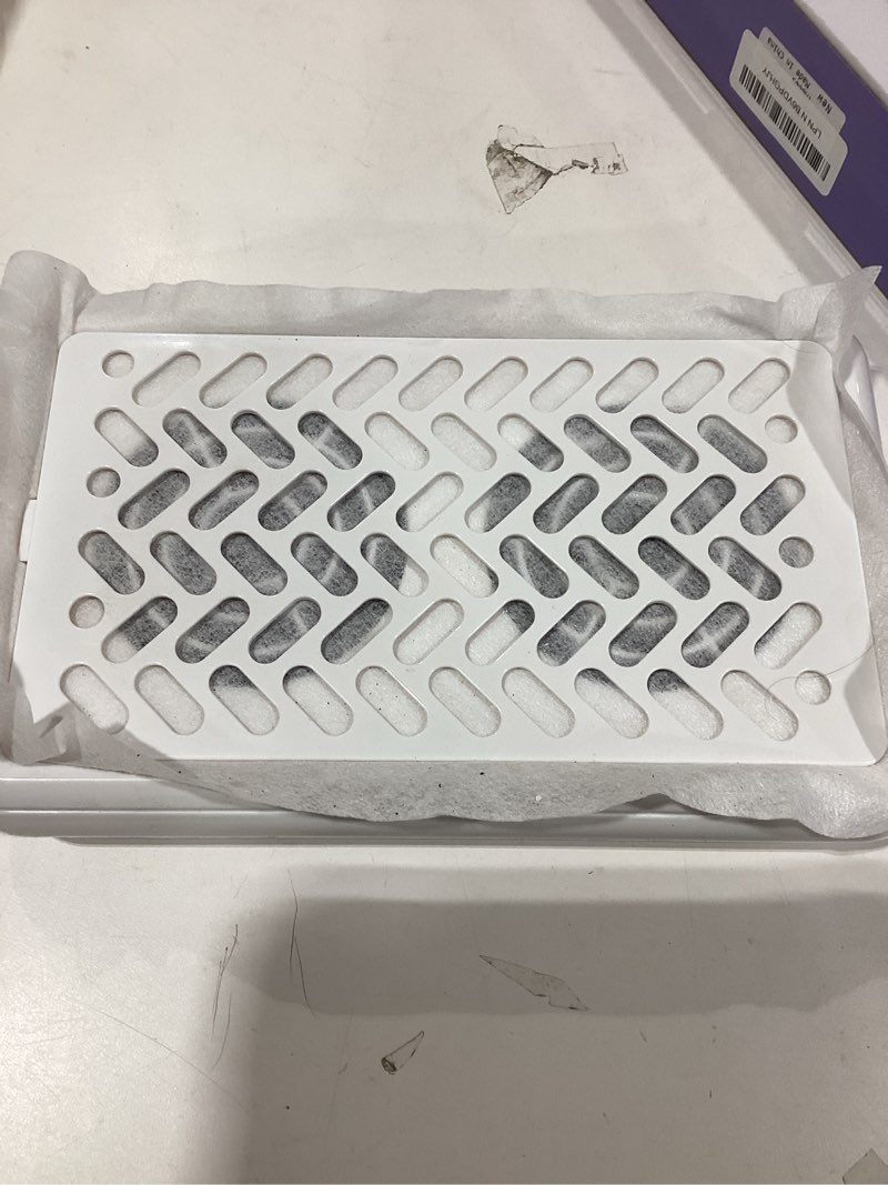 Condition photo showing New/Like New for Nail Dust Collector for Nail Techs, 4000RPM Dual Fan Design Nail Vacuum Dust Collector with 30 Filter Papers & Cleaning Brush - Quiet, Powerful Suction for Acrylic Nail Polishing at Salon & Home Use