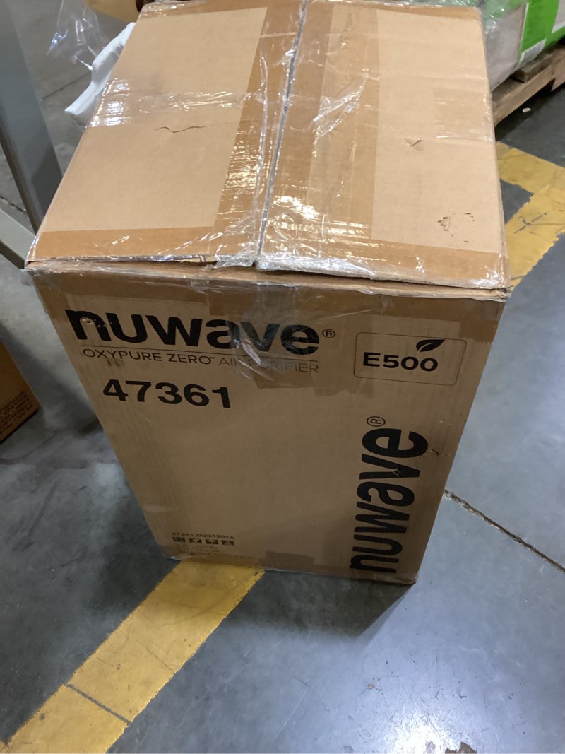 Condition photo showing As Is for oxypure zeroair purifier