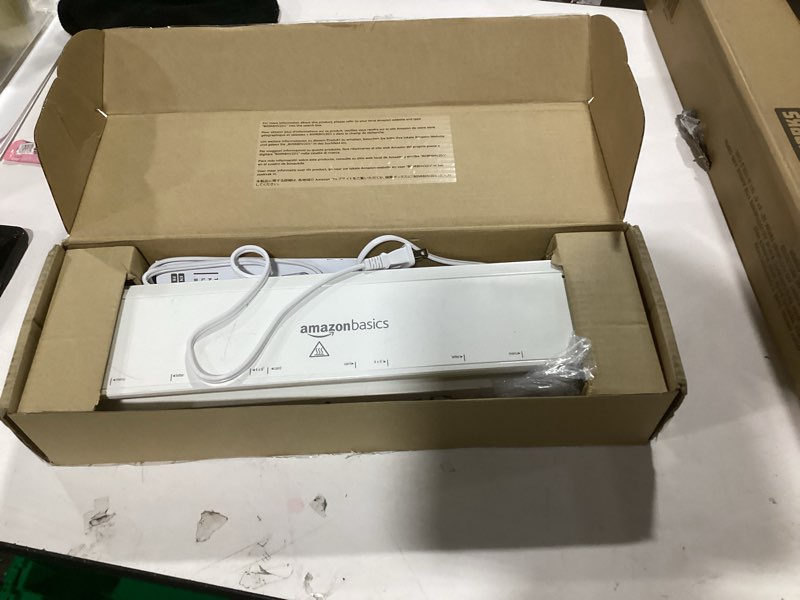 Condition photo showing Good Condition for Amazon Basics 12-Inch Thermal Laminator Machine, Easy to Use for Home Office or School,White