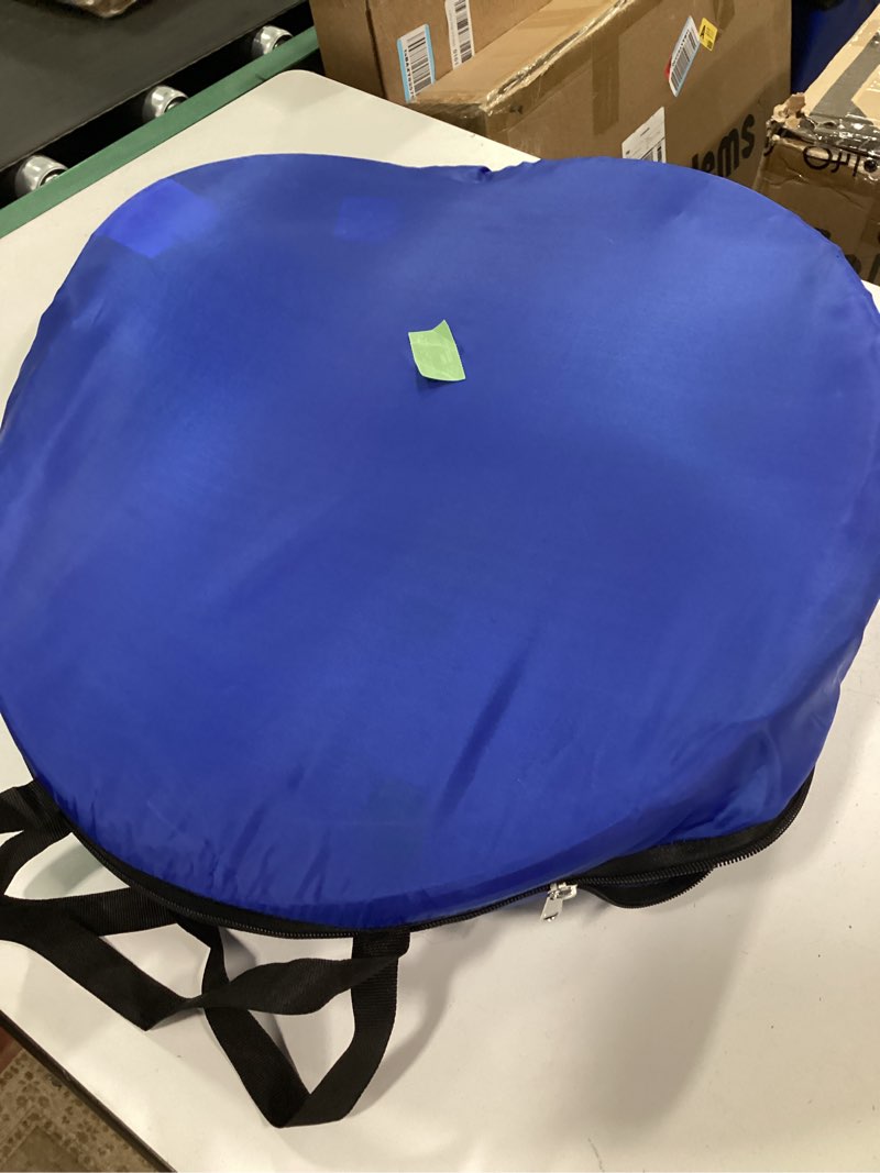 Condition photo showing Good Condition for Pop Up Pod - Privacy Shower Tent, Dressing Room, or Portable Toilet Stall with Carry Bag for Camping, Beach, or Tailgate by Wakeman Outdoors Blue