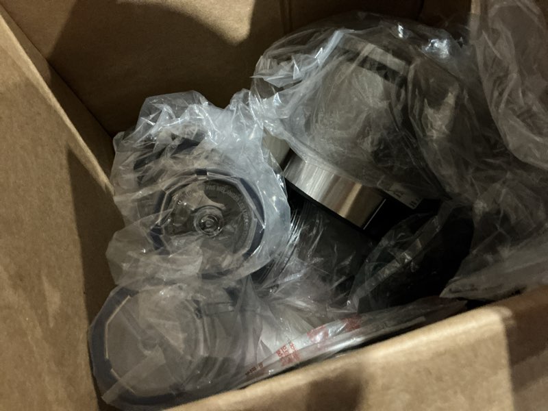 Condition photo showing As Is for ninja foodi personal blender | smoothie bowl maker with storage lid, nutrient extractor and mixer | 1200-peak-watt smarttorque motor | hybrid edge blades, (2) 24-oz. cups | silver | ss101