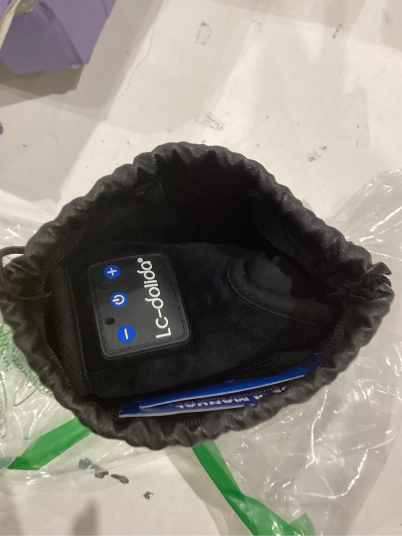 Condition photo showing Good Condition for lc-dolida sleep headphones, 3d sleep mask bluetooth wireless music eye mask, sleeping headphones for side sleepers sleep mask with bluetooth headphones ultra-thin stereo speakers perfect for sleeping black