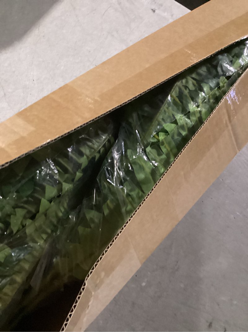 Condition photo showing New/Like New for 45" fake ferns, realistic large artificial bush plants, 2 artificial boston ferns with 59 fronds for outdoors planter indoor home garden porch decor green
