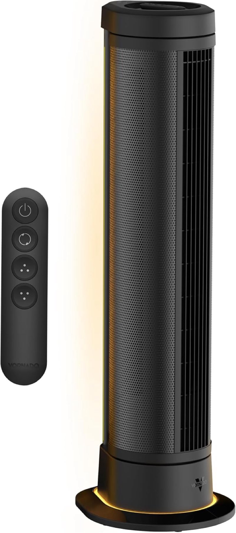 Vornado - ARA Oscillating Ambient Light Tower Fan with Remote, 40 Inch, Quiet Powerful fan, 